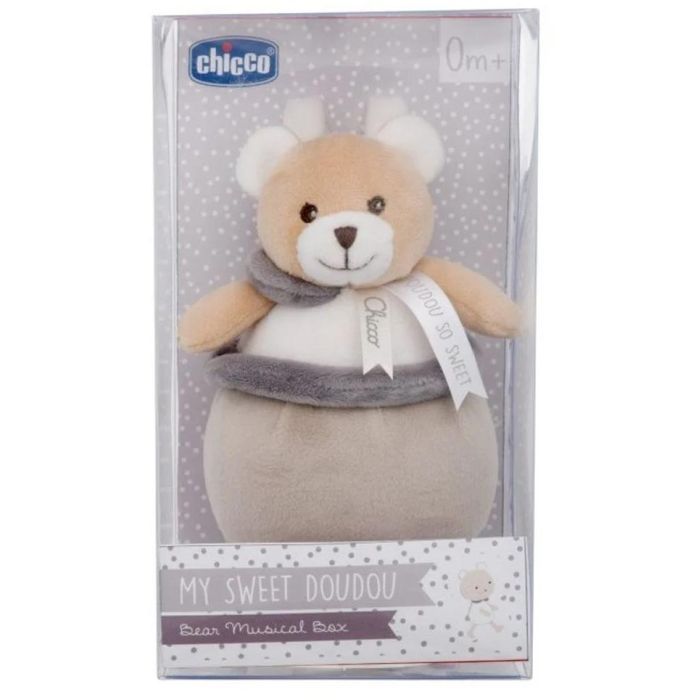 Игрушка-подвеска Chicco музыкальная Ведмежа Doudou (09618.00) изображение 3