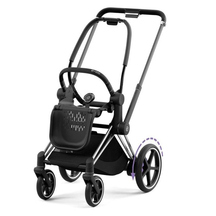 Шасси для коляски Cybex ePriam New Generation 2021 (Chrome Black) (521002357)