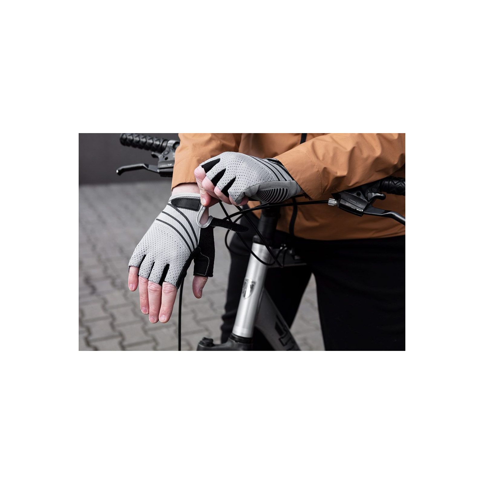 Велоперчатки Neo Tools White M (91-016-M) изображение 2