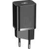 Зарядное устройство Baseus Super Si 1C 20W With Cable Type-C/iP Black (TZCCSUP-B01)