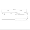 Кухонный нож Tramontina Plenus Black Meat 152 мм (23423/106) изображение 3