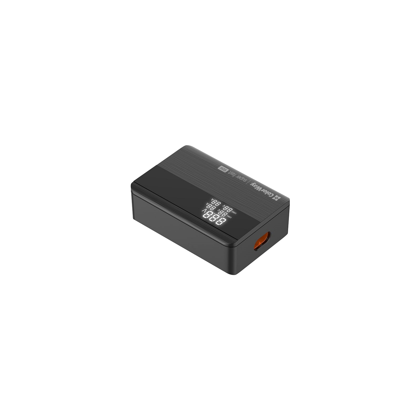 Зарядний пристрій ColorWay Power Delivery GaN (2USB-A + 2USB TYPE-C) (100W) black (CW-CHS041PD-BK) зображення 7