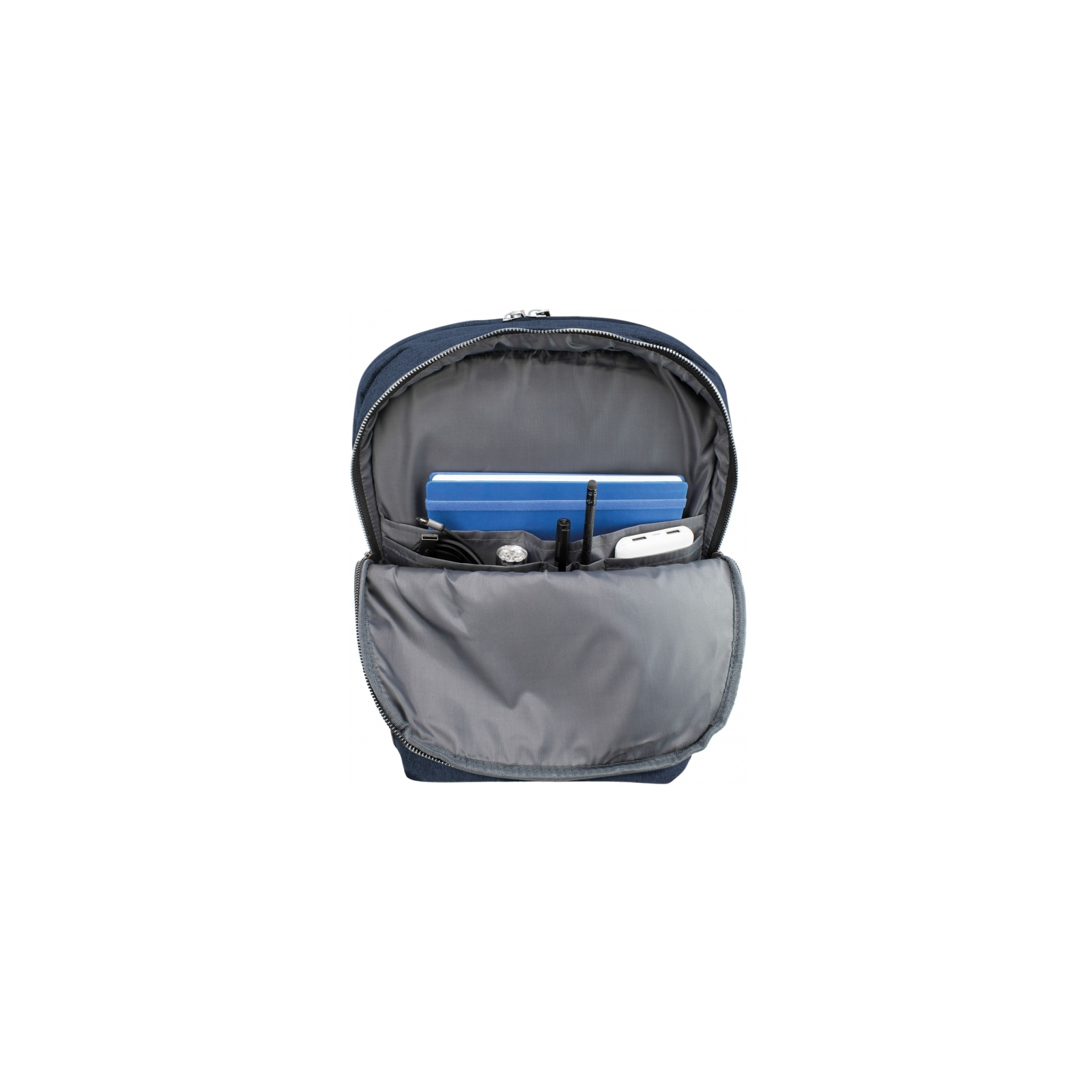 Рюкзак шкільний Optima 17.5" USB Techno чоловічий 0.7 кг 6-15 л Синій (O97594-02) зображення 3