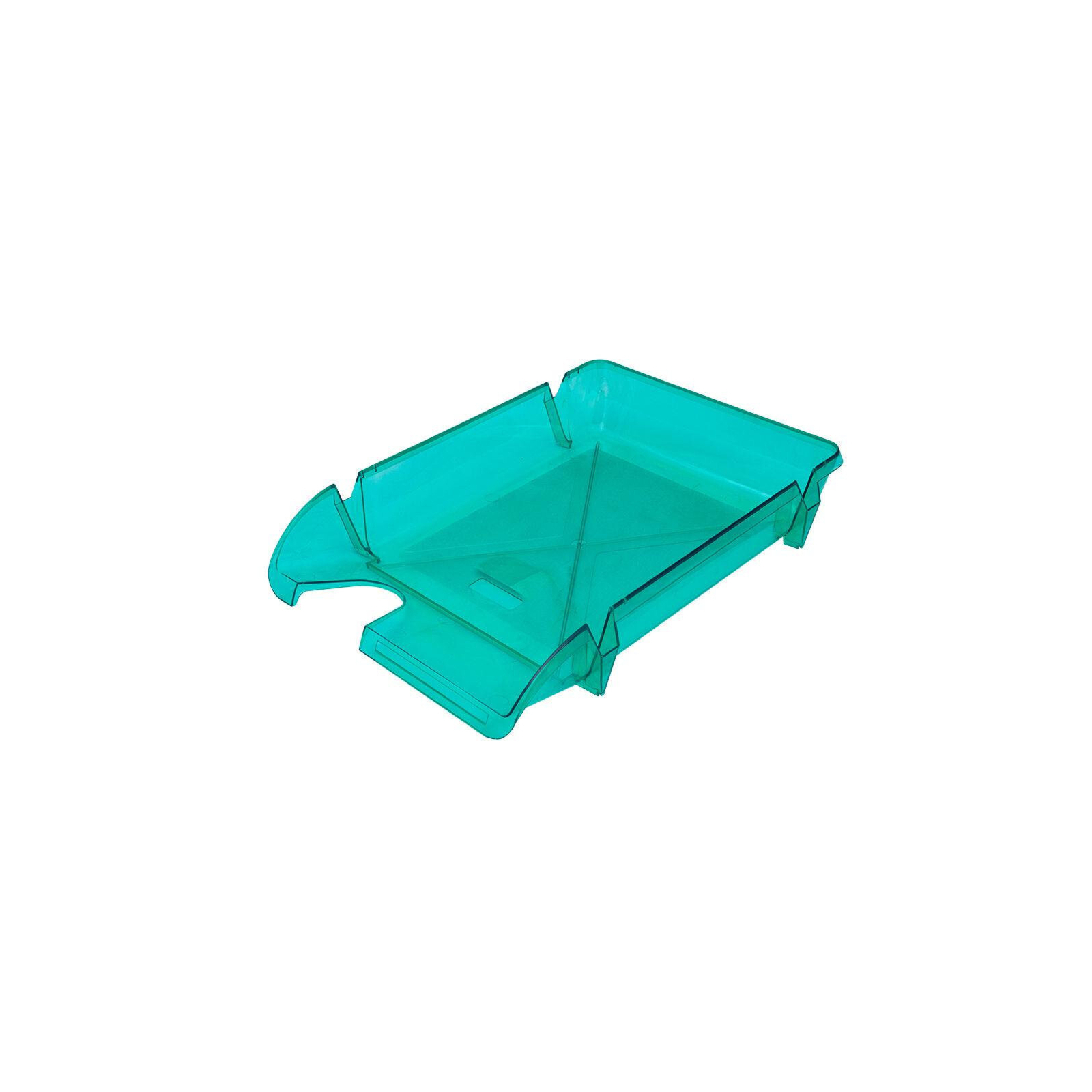 Лоток для бумаг Economix горизонтальный Компакт пластик, салатовый (E80607)
