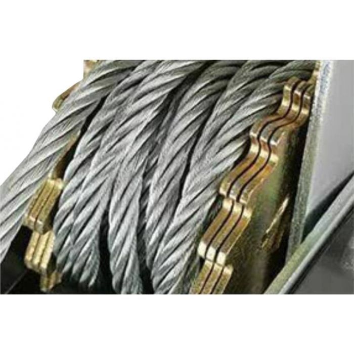 Лебедка Forte HP-2T, 2 крюки 2т, 2 передачі, 3 м трос (121869) изображение 2