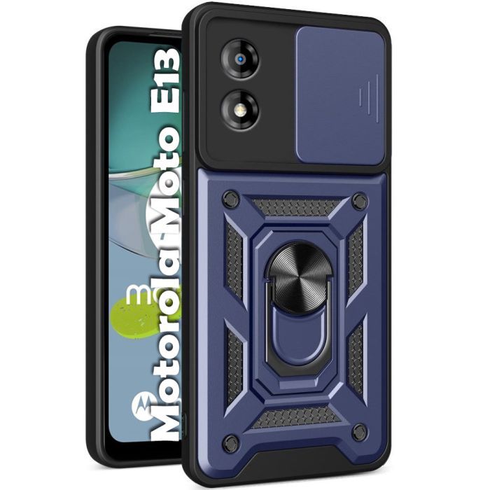 Чехол для мобильного телефона BeCover Military Motorola Moto E13 Blue (709102)