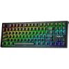 Клавиатура Aula F3032 Keycaps plus 21 Dark Yellow Keys KRGD Brown USB UA Black (6948391201740) изображение 2