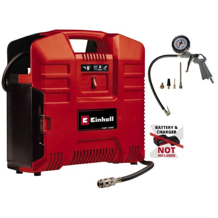 Автомобильный компрессор Einhell TE-AC 36/8 Li OF Set-Solo PXC (без АКБ и ЗУ) (4020440) изображение 2
