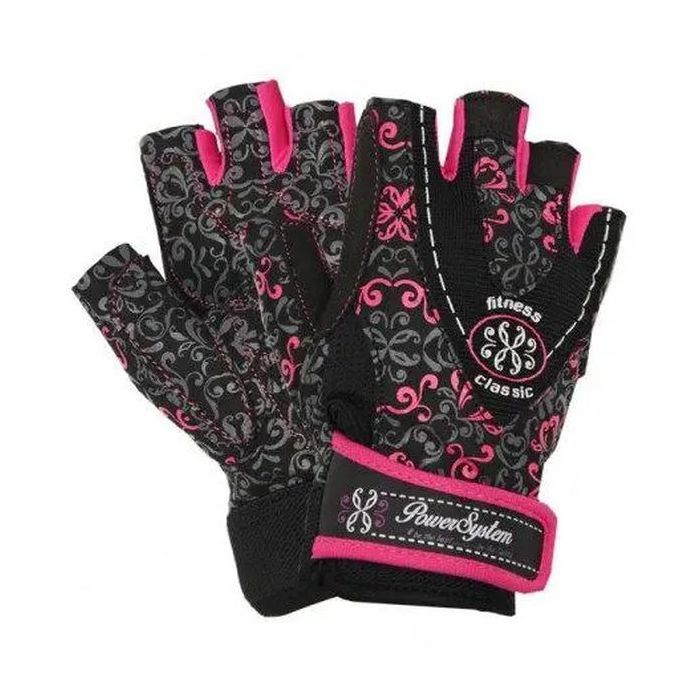 Перчатки для фитнеса Power System Classy PS-2910 Pink XS (PS_2910_XS_Black/Pink)