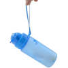 Пляшка для води Casno 400 мл MX-5028 More Love Блакитна з соломинкою (MX-5028_Blue) зображення 2