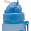 Пляшка для води Casno 400 мл MX-5028 More Love Блакитна з соломинкою (MX-5028_Blue) зображення 3