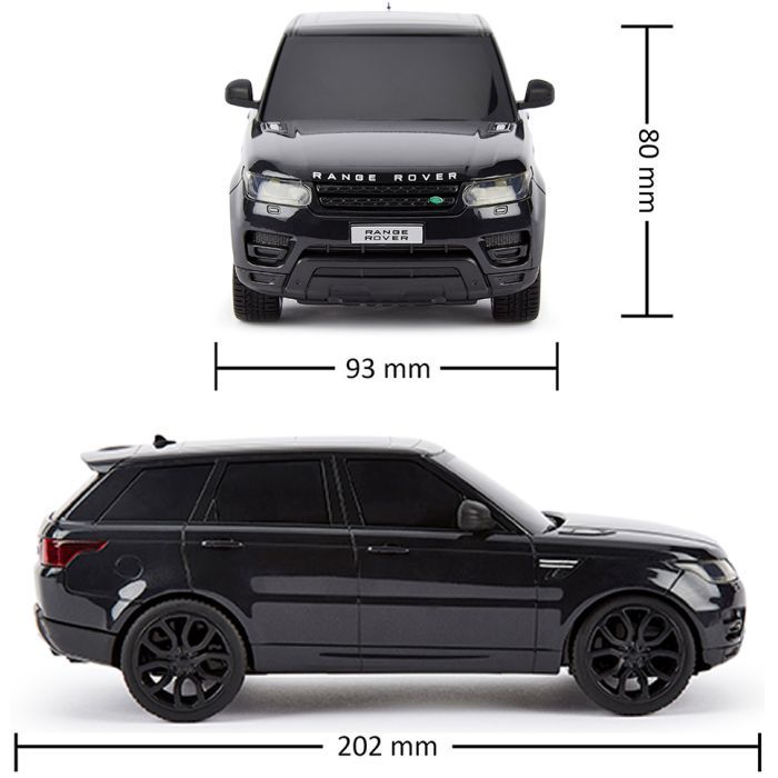 Радиоуправляемая игрушка KS Drive Land Range Rover Sport 1:24, 2.4Ghz черный (124GRRB) изображение 6