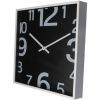 Настенные часы Optima SQUARE пластиковый, черный (O52101) изображение 2