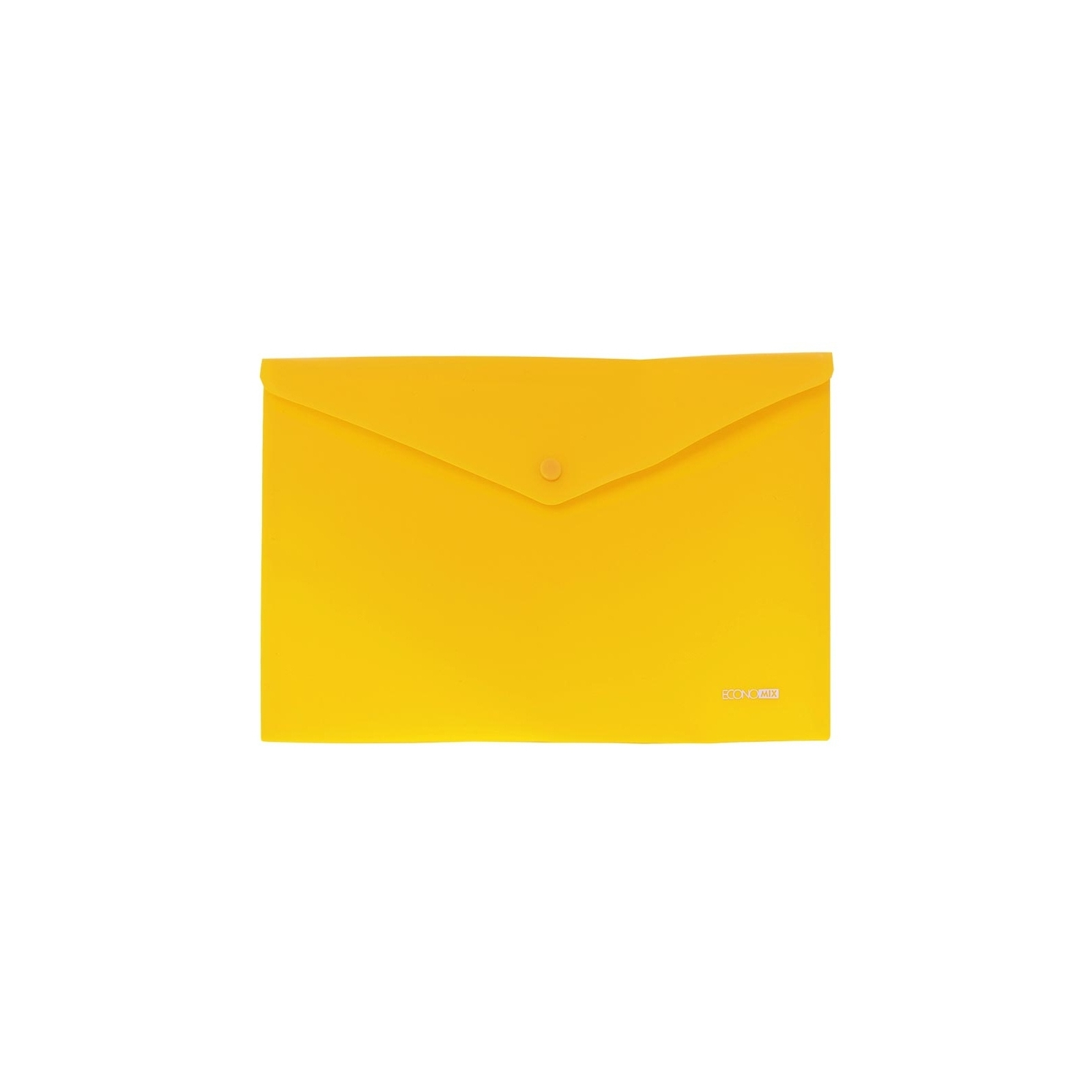 Папка - конверт Economix А4 180 мкм, непрозрачная, фактура "помаранч", желтая (E31305-55)