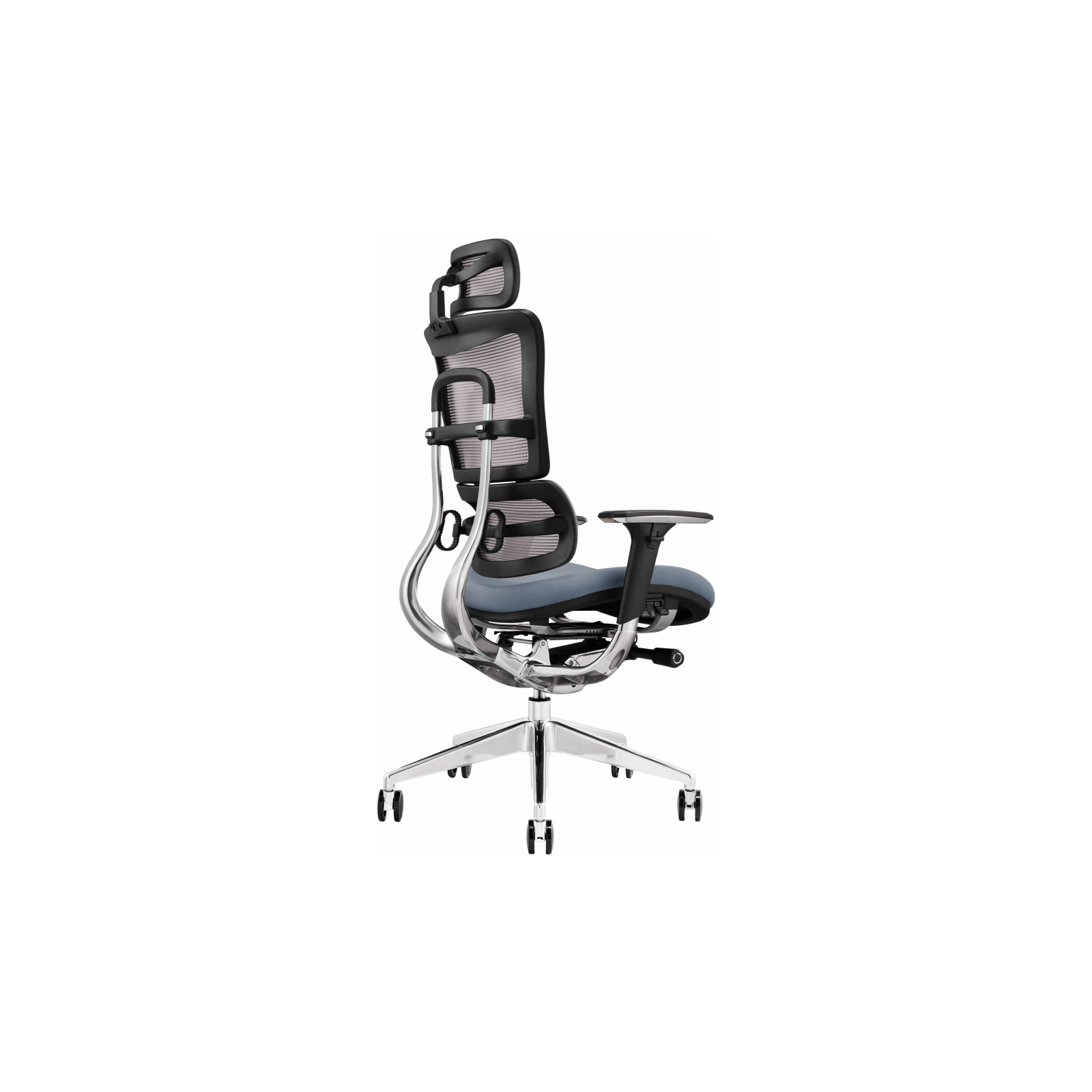 Офисное кресло GT Racer X-801 Bright Gray (X-801 Bright Gray (W-20 B-40)) изображение 5