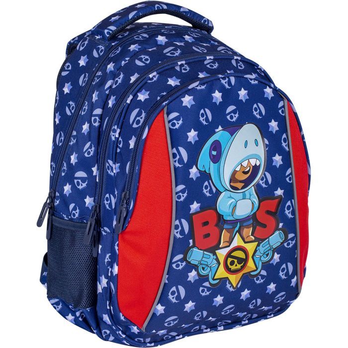 Рюкзак шкільний BS AB320 Leon Shark 39x28x15 см 20 л (502021017) зображення 3