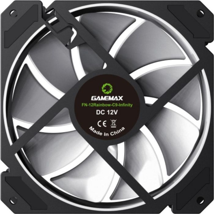 Кулер для корпуса Gamemax FN-12Rainbow-C9-Infinity изображение 7
