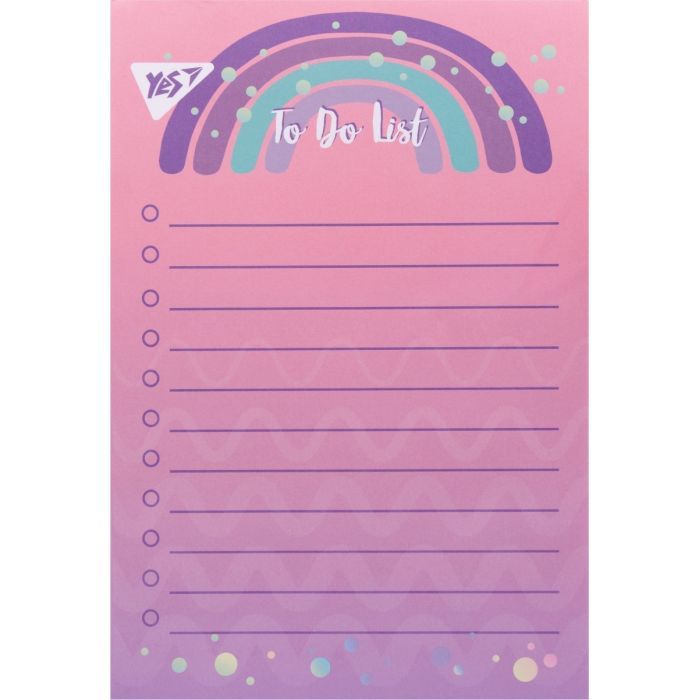 Бумага для заметок Yes на магните To Do Glamour (170384) изображение 2