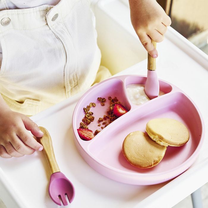 Тарелка детская MinikOiOi Portions - Pinky Pink (101050002) изображение 6