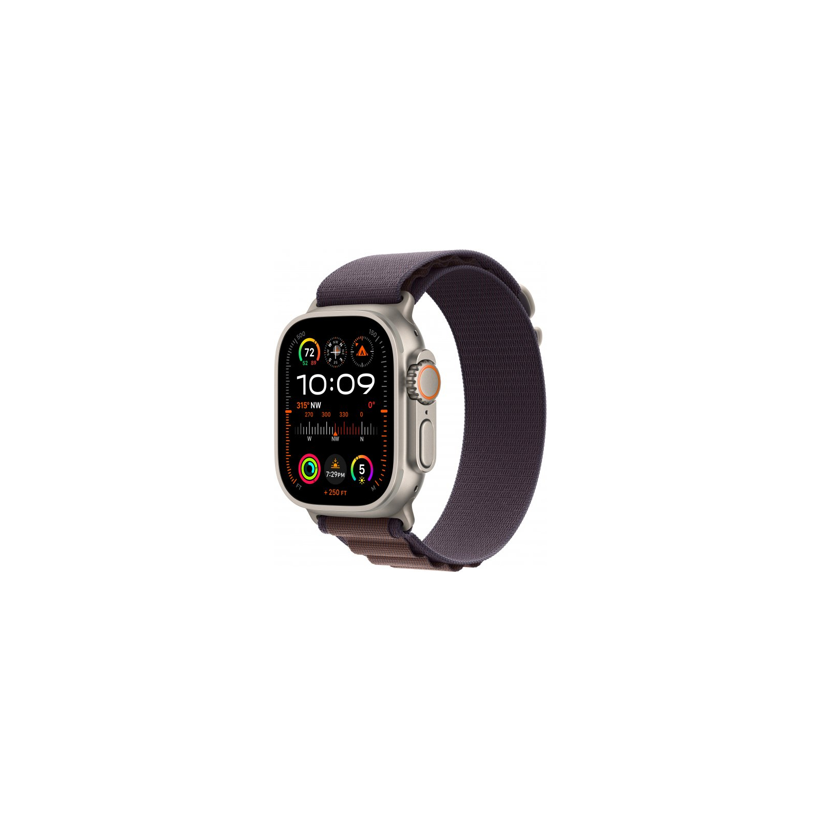 Смарт-часы Apple Watch Ultra 2 GPS + Cellular, 49mm Titanium Case with Olive Alpine Loop - Small (MREX3UL/A)