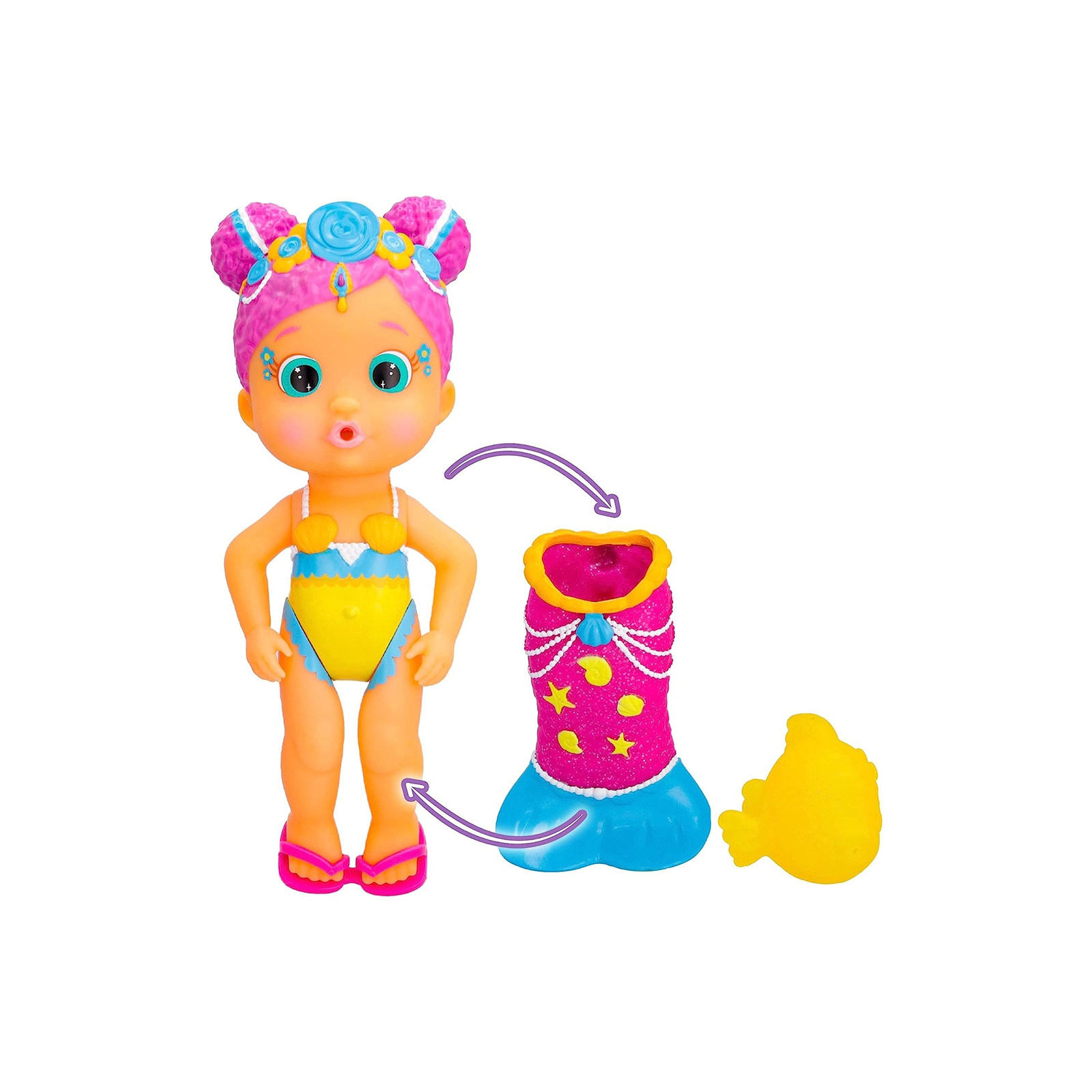 Кукла Bloopies серии Волшебный хвост W2 – Русалочка Мелоди (908710) изображение 2