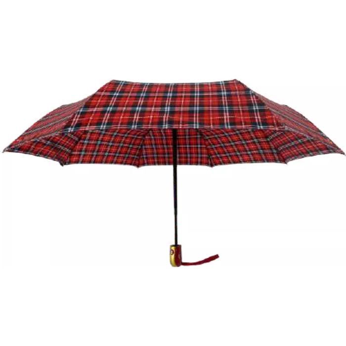Зонт Grunhelm автоматически1 женский (клеточка) UAOC-1005RH45-GW (121826)