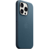 Чехол для мобильного телефона Apple iPhone 15 Pro FineWoven Case with MagSafe Pacific Blue (MT4Q3ZM/A) изображение 5