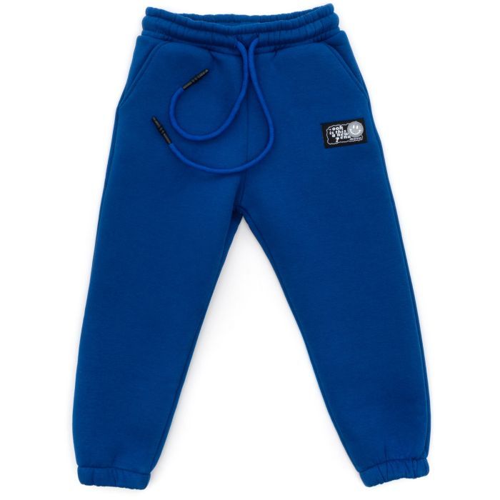 Штаны детские Cloise спортивные флисовые (CL0154024-104G-blue)