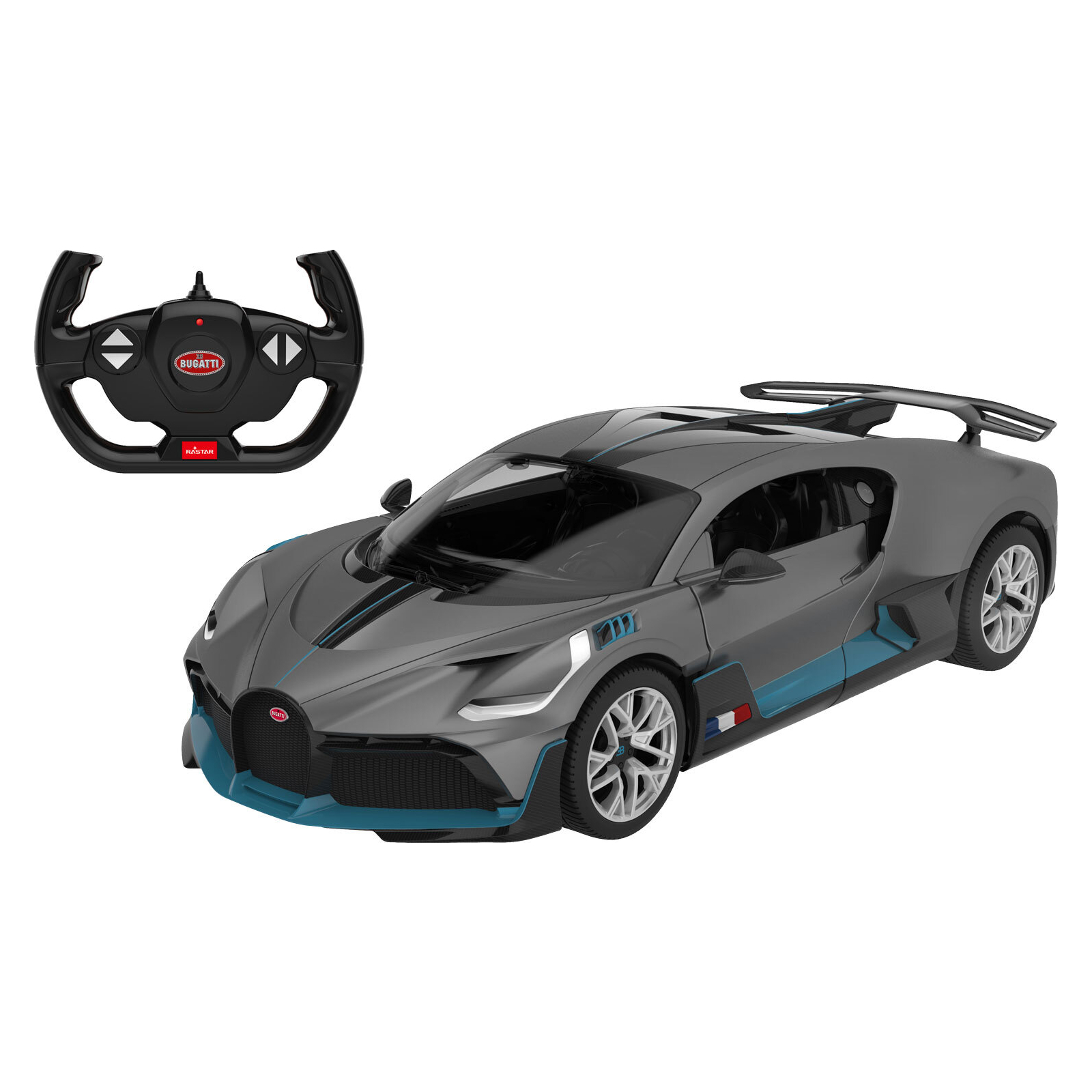 Радиоуправляемая игрушка Rastar Bugatti Divo 1:14 (98060 gray)