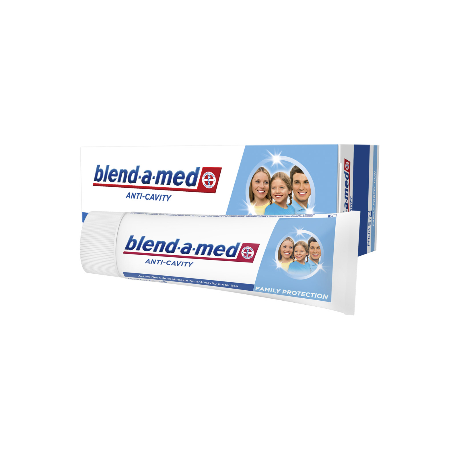 Зубная паста Blend-a-med Анти-кариес Защита для всей семьи 75 мл (8006540947340)