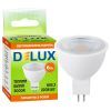 Лампочка Delux JCDR 6Вт 3000K 220В GU5.3 (90019264) изображение 3