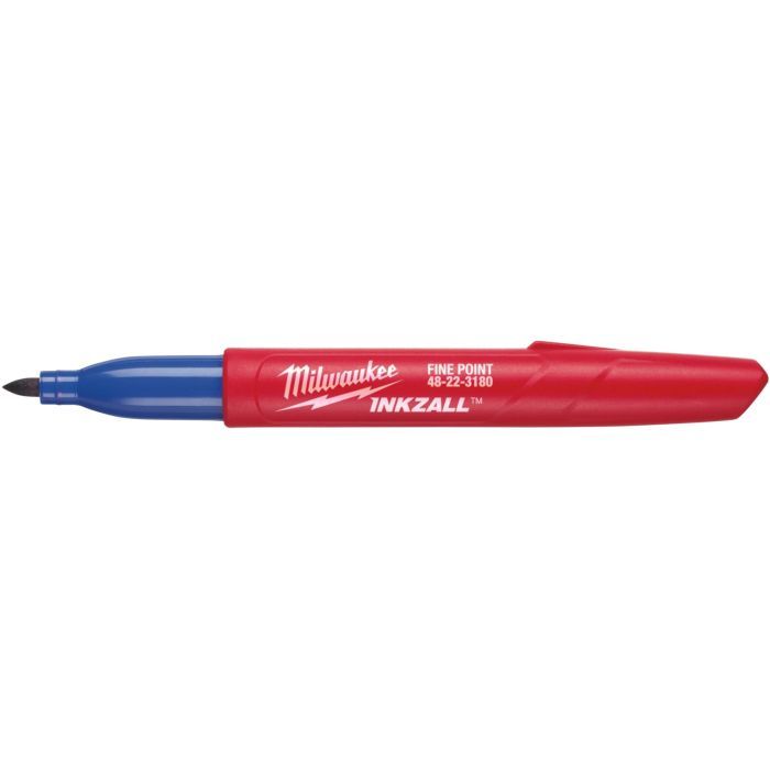 Маркер Milwaukee для будмайданчика INKZALL, тонкий, чорний (48223100) зображення 3