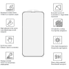 Стекло защитное Drobak Matte Glass A+ Apple iPhone 13 Pro (Black) (292943) изображение 4