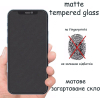 Стекло защитное Drobak Matte Glass A+ Apple iPhone 13 Pro (Black) (292943) изображение 5