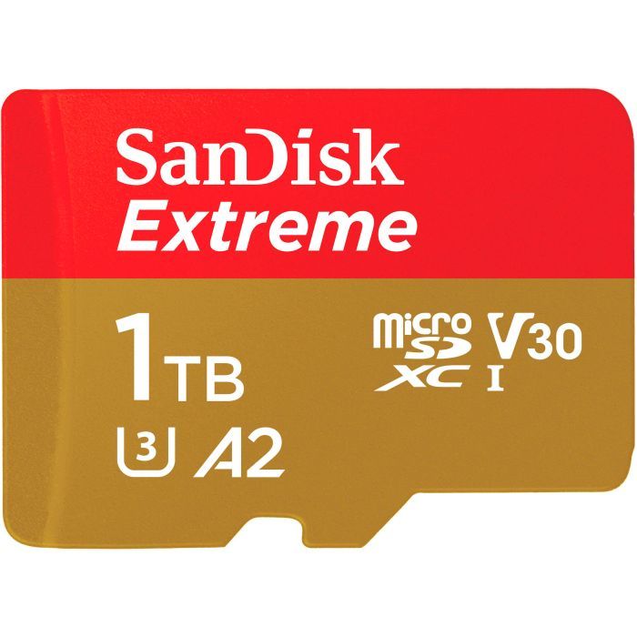Карта пам'яті SanDisk 1TB microSD class 10 UHS-I U3 V30 Extreme (SDSQXAV-1T00-GN6MA) зображення 2