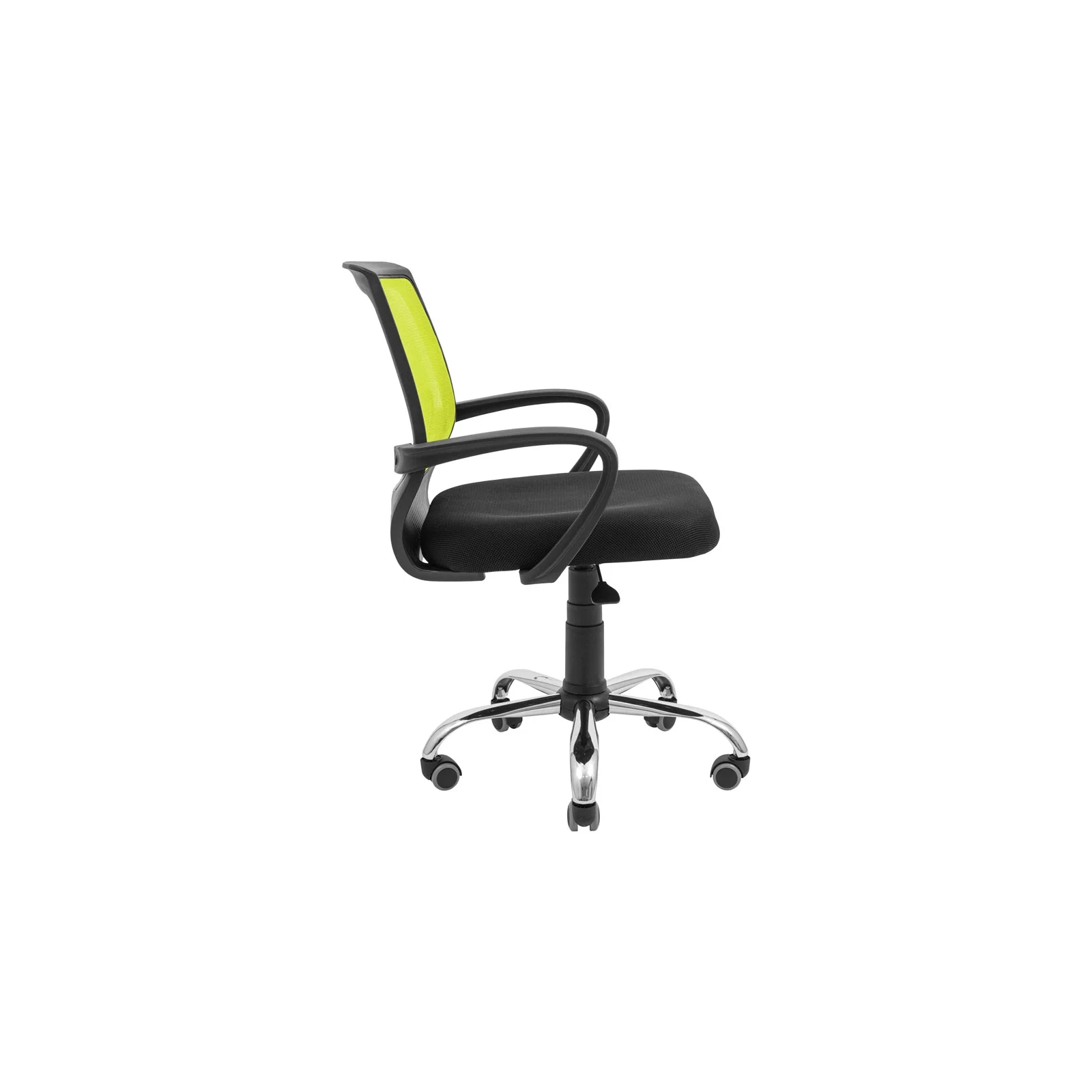 Офісне крісло Richman Стар Хром Піастра Сітка чорна + синя (ADD0003154) зображення 3