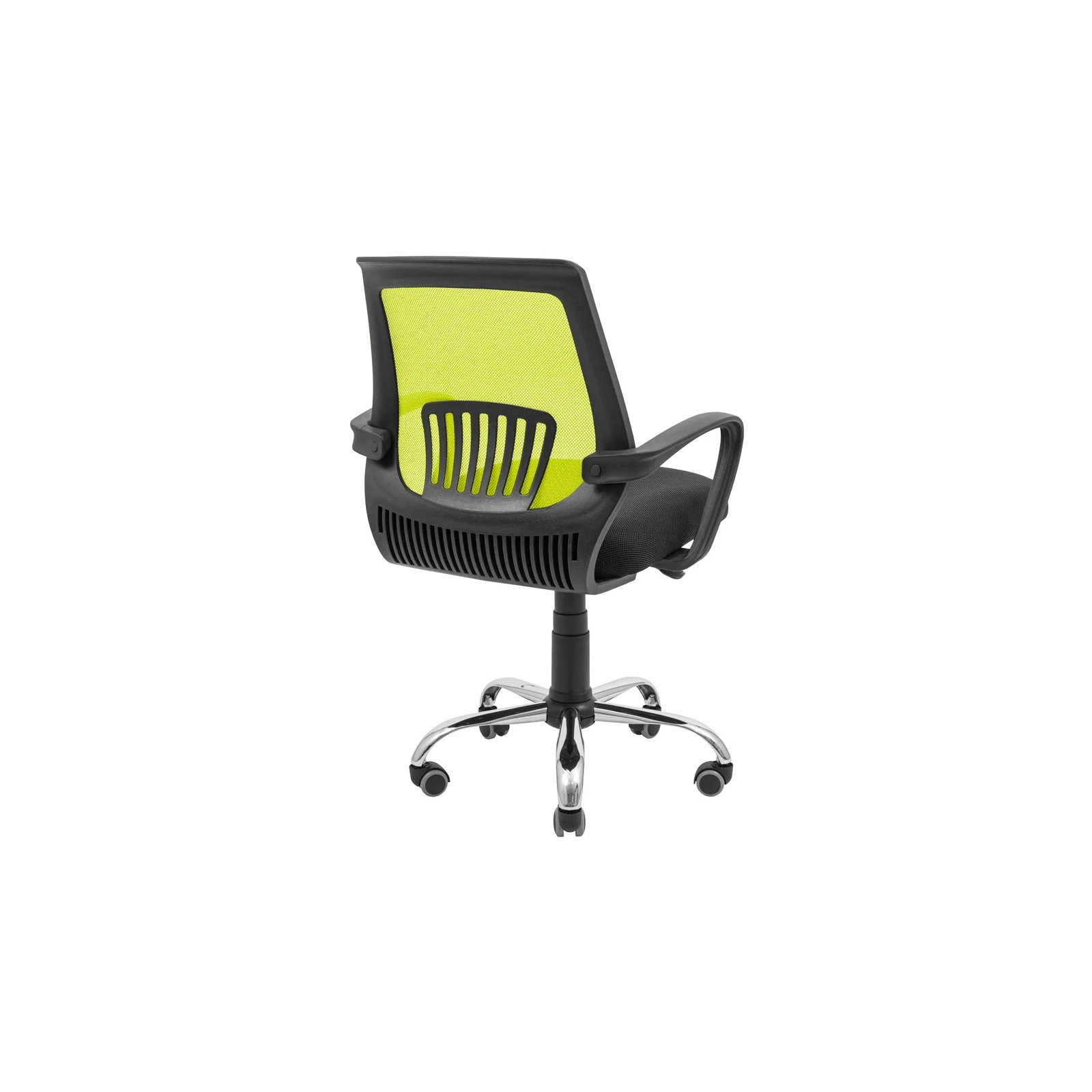 Офісне крісло Richman Стар Хром Піастра Сітка чорна + синя (ADD0003154) зображення 4
