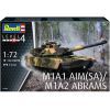 Сборная модель Revell Танк Абрамс M1A1 AIM(SA)/ M1A2 уровень 4 масштаб 1:72 (RVL-03346) изображение 10
