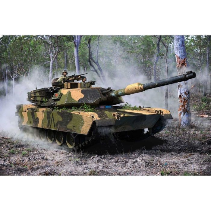Сборная модель Revell Танк Абрамс M1A1 AIM(SA)/ M1A2 уровень 4 масштаб 1:72 (RVL-03346) изображение 8