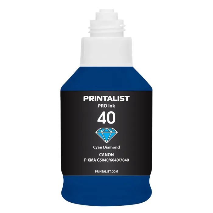 Чорнило Printalist Canon GI-40 для G5040/G6040 190г Magenta (PL40M) зображення 2