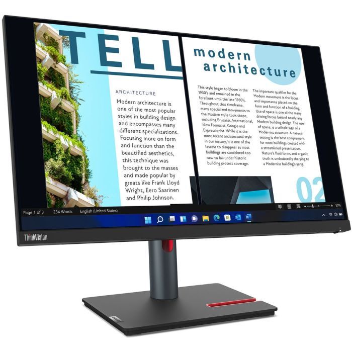 Монітор Lenovo P24q-30 (63B4GAT6UA) зображення 2