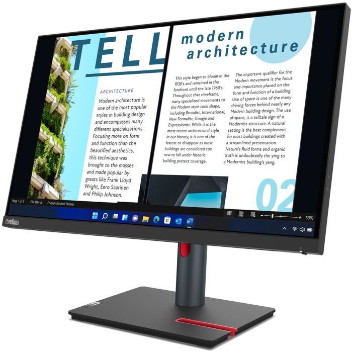 Монітор Lenovo P24q-30 (63B4GAT6UA) зображення 3