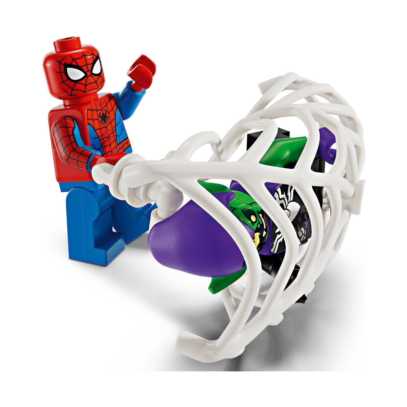 Конструктор LEGO Super Heroes Автомобиль для гонок Человека-Паука и Зеленый Гоблин с ядом Венома 227 деталей (76279) изображение 5