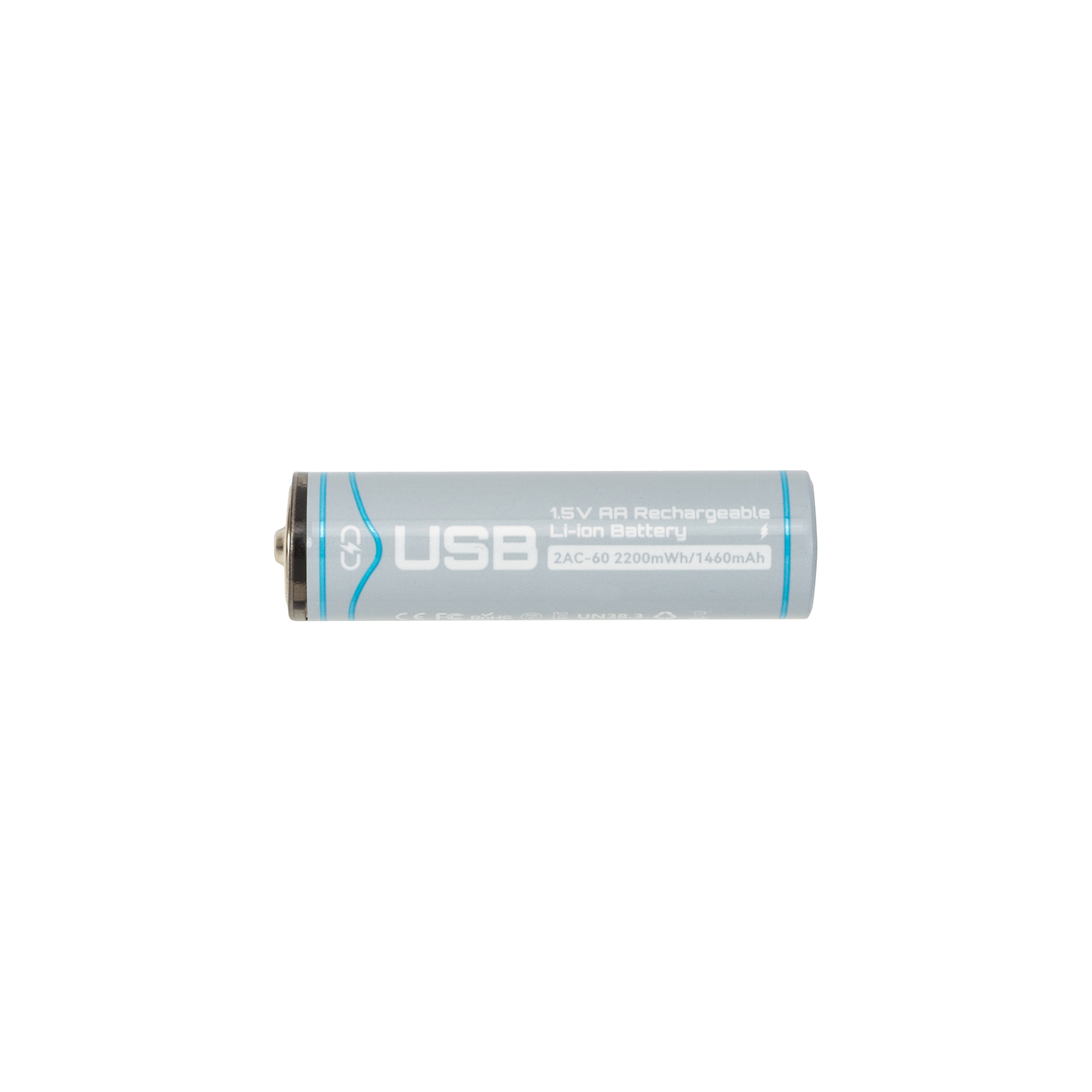 Акумулятор Beston AA USB Type-C 1460mAh 1.5V Li-ion * 4 (2AC-60/AA620265) зображення 4