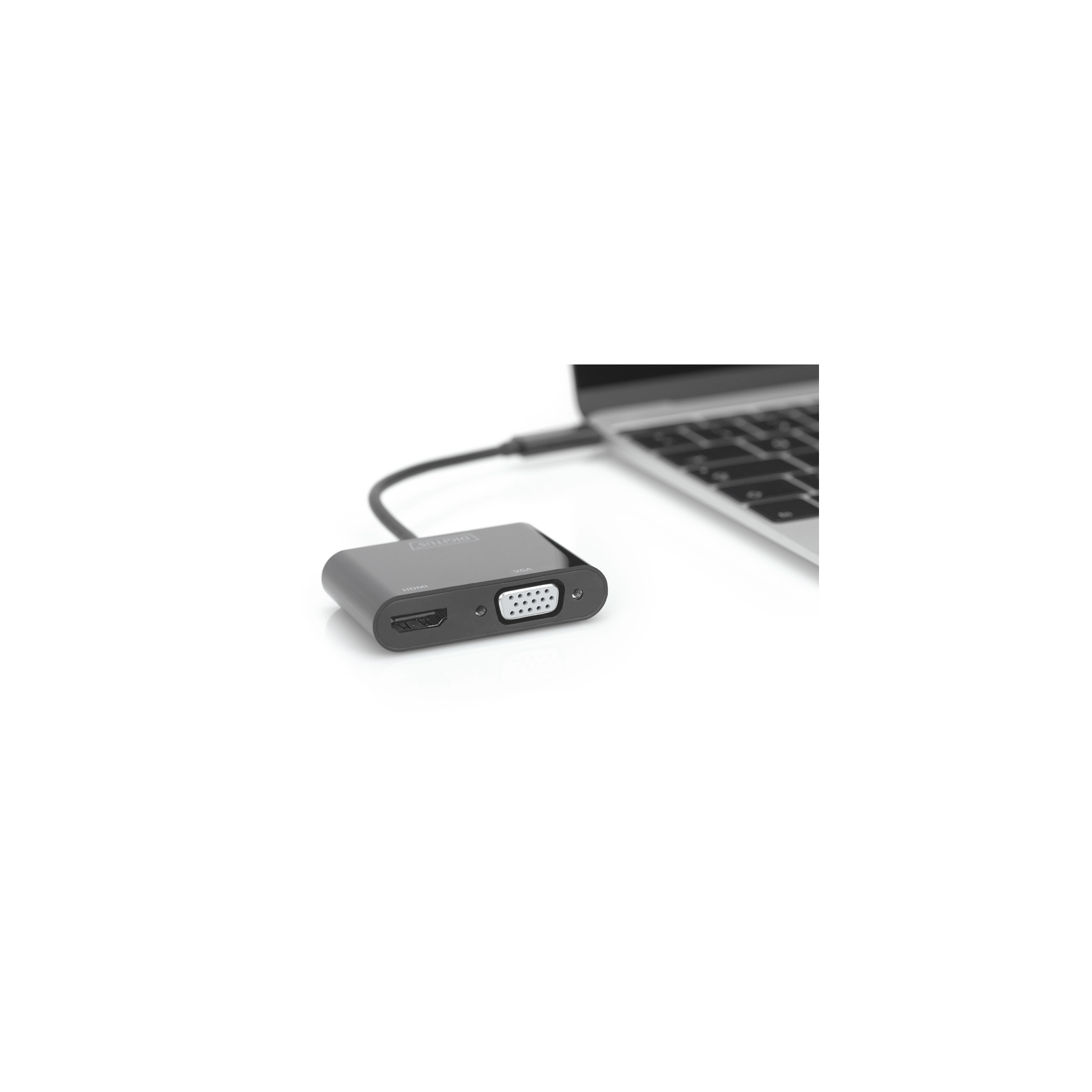 Концентратор Digitus USB-C to HDMI/VGA Full HD (DA-70858) зображення 2