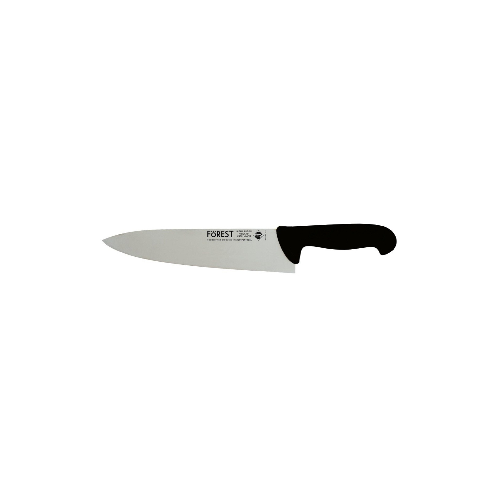 Кухонный нож FoREST кухарський напівгнучкий 200 мм Чорний (367120)
