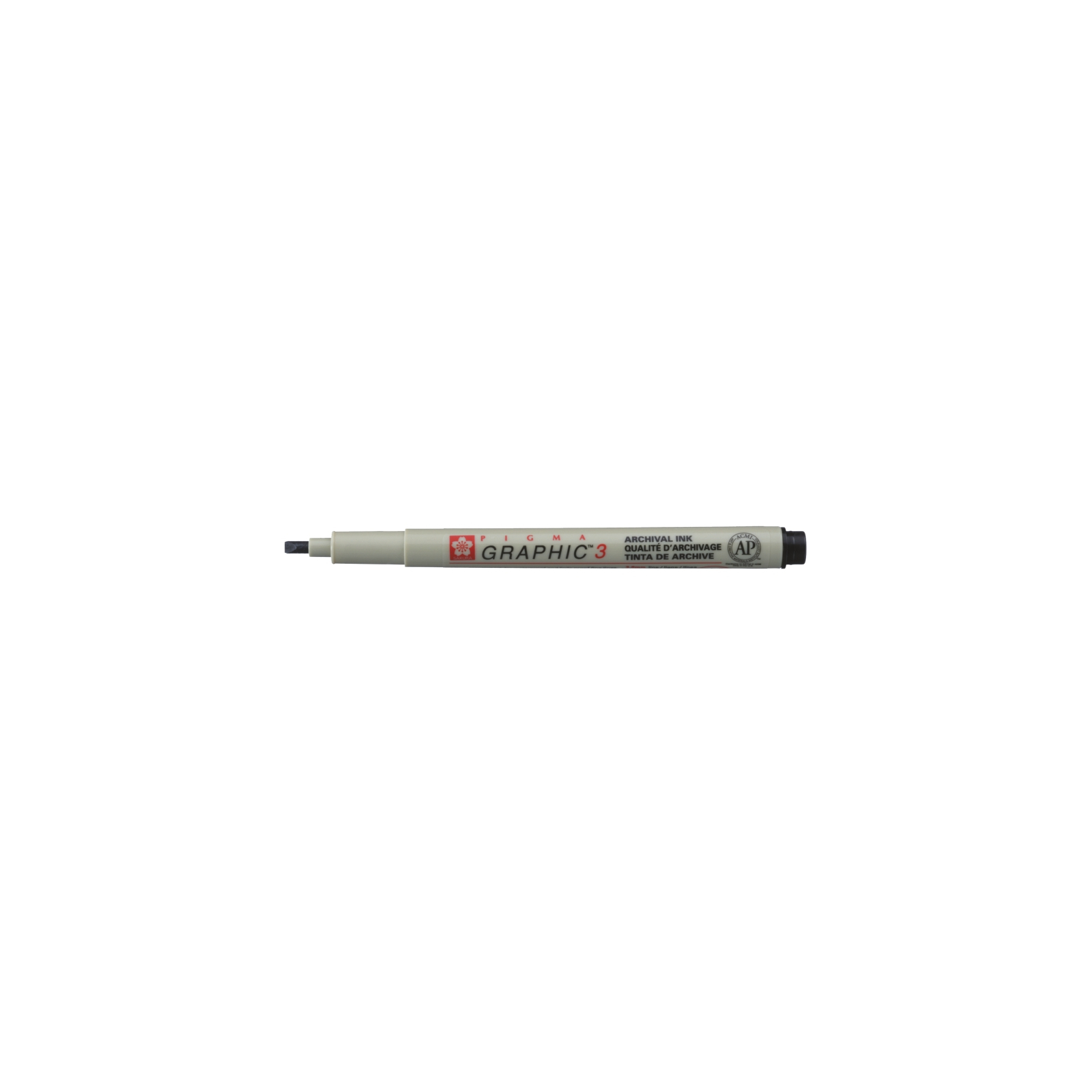 Лайнер Sakura маркер PIGMA GRAPHIC 3мм, Чорний (084511366237)