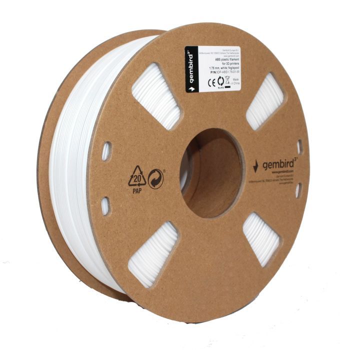Пластик для 3D-принтера Gembird ABS, 1.75 мм, blue, 1 кг (3DP-ABS1.75-01-B) изображение 2
