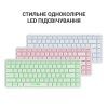 Клавиатура OfficePro SK790W Wireless/Bluetooth White (SK790W) изображение 4