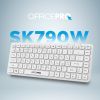 Клавиатура OfficePro SK790W Wireless/Bluetooth White (SK790W) изображение 5